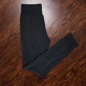 Grey Two Length Cotton Leggings S/M